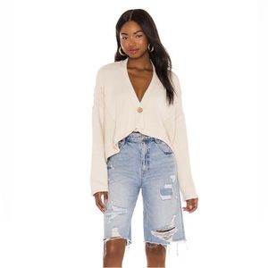 NWT Free People Tera Cropped Cardigan Small